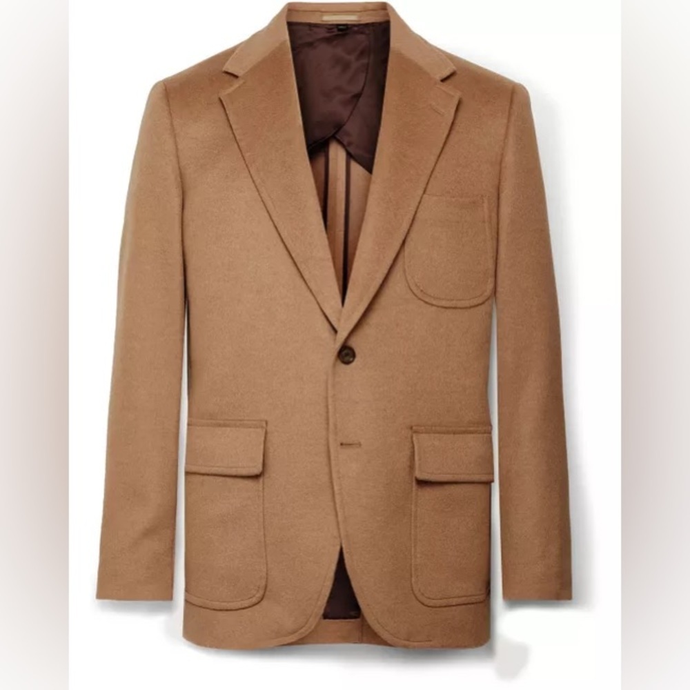J. Crew Camel Hair Blazer (Wallace & Barnes) Sz 41R